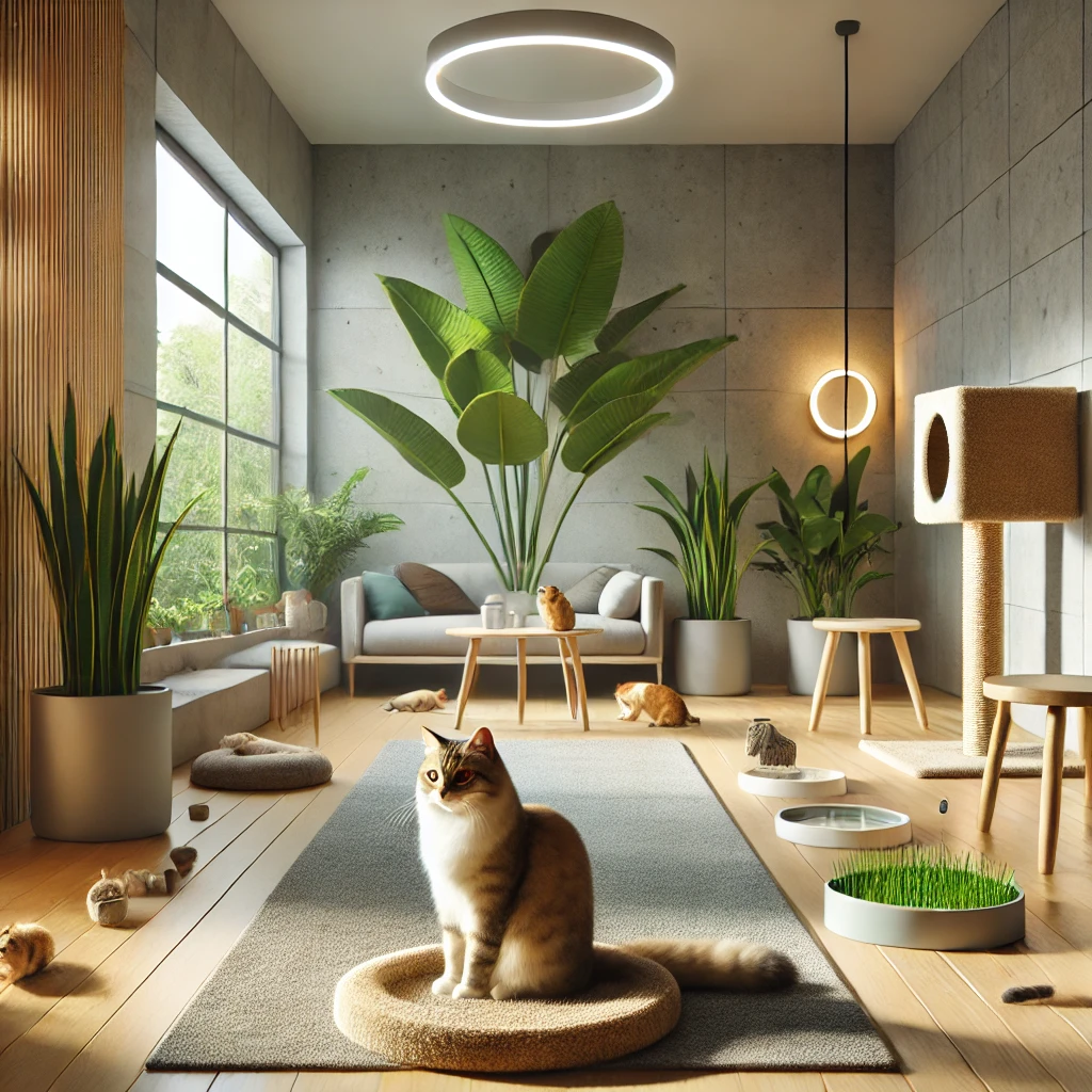a saude do seu gato em ambientes fechados