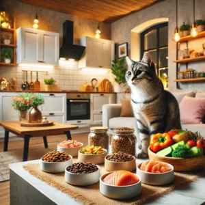 os alimentos mais nutritivos para gatos de apartamento